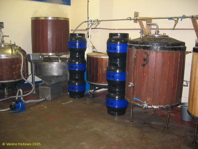 A picture of the brewing plant of Merlin Brewery Ltd