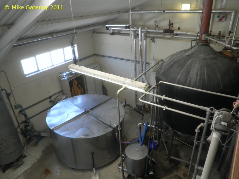 A picture of the brewing plant of Skinner's Brewing Co Limited