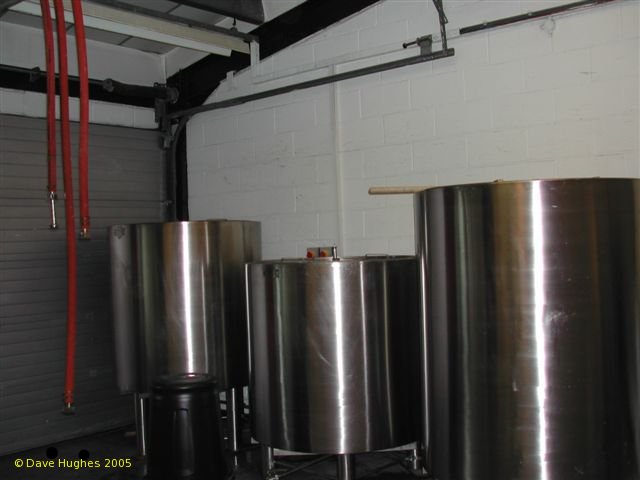 A picture of the brewing plant of Bragdy'R Bryn Cyf