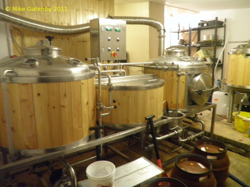 A picture of the brewing plant of Landlord's Friend Brewery