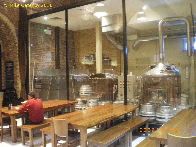 A picture of the brewing plant of The Brew Wharf Company Ltd