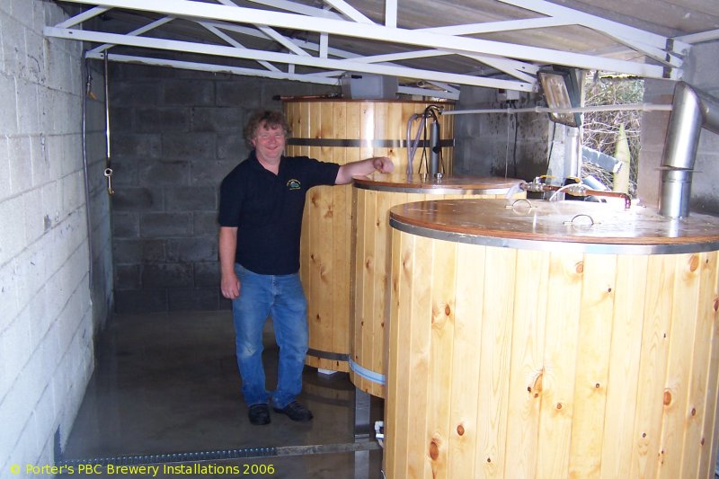 A picture of the brewing plant of Black Mountain Brewery Ltd