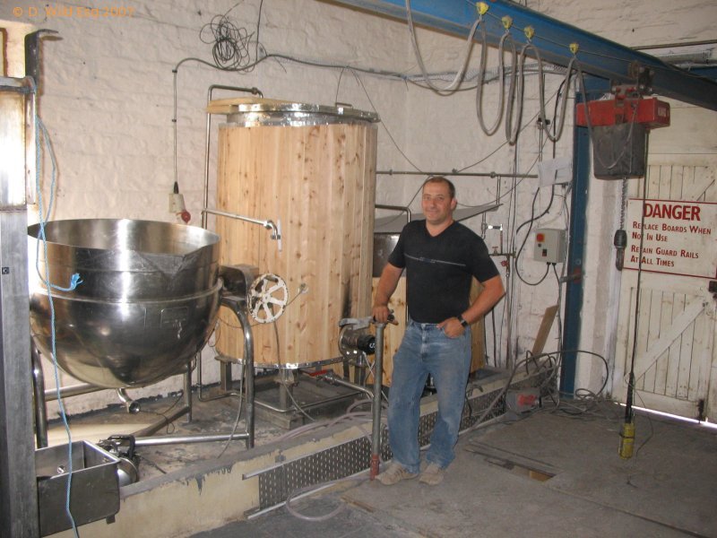A picture of the brewing plant of Atlas Mill Brewery Ltd