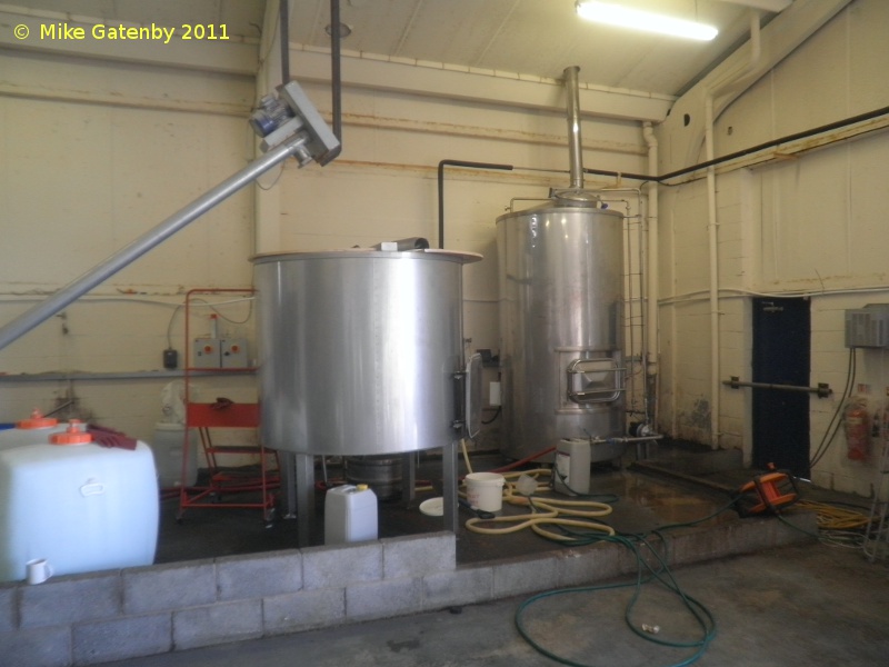 A picture of the brewing plant of Liverpool Organic Brewery Ltd