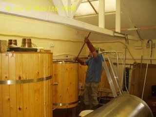 A picture of the brewing plant of Disruption is Brewing