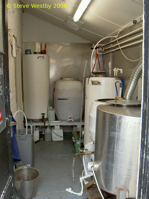 A picture of the brewing plant of Malt B Brewing Company