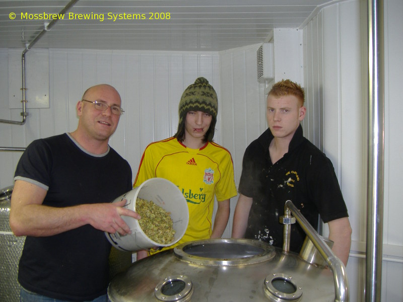 A picture of the brewing plant of Redscar Brewery Ltd