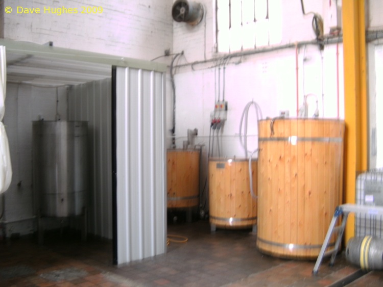 A picture of the brewing plant of Sandstone Brewery llp