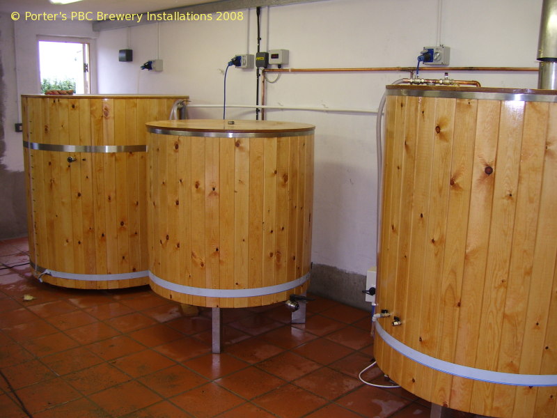 A picture of the brewing plant of Penpont Brewery