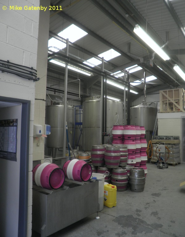 A picture of the brewing plant of The Ilkley Brewery Company Ltd