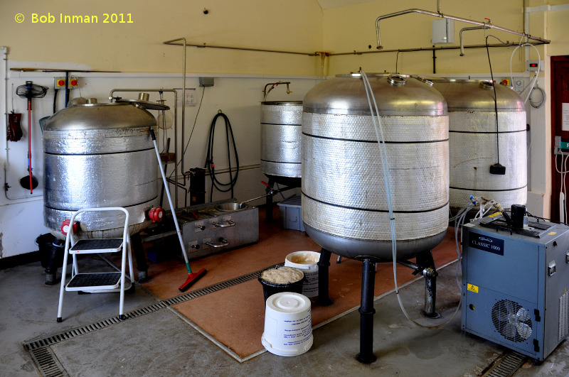 A picture of the brewing plant of Braydon Ales Limited