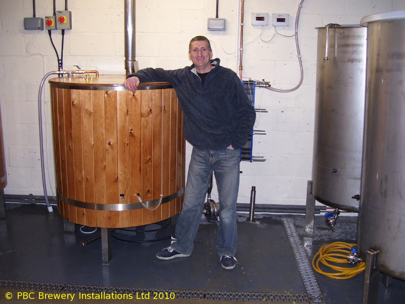 A picture of the brewing plant of Tonbridge Brewery Ltd