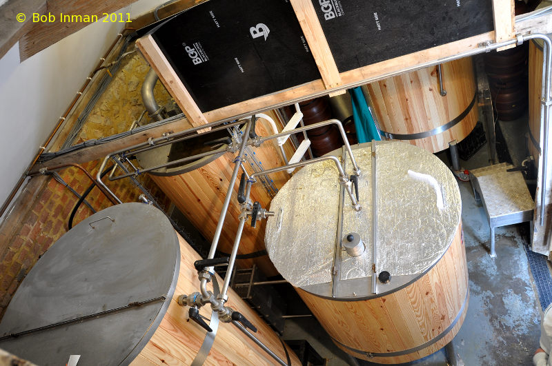 A picture of the brewing plant of Farriers Arms Brewery