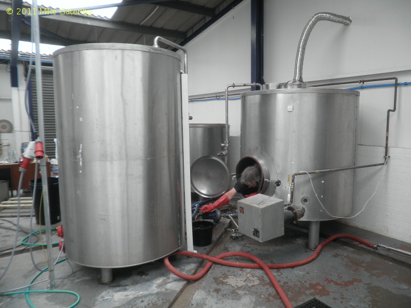 A picture of the brewing plant of Blue Bee Brewery Ltd