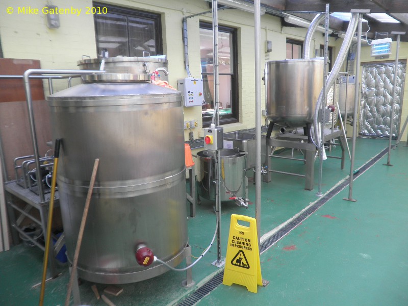 A picture of the brewing plant of The Naked Brewer