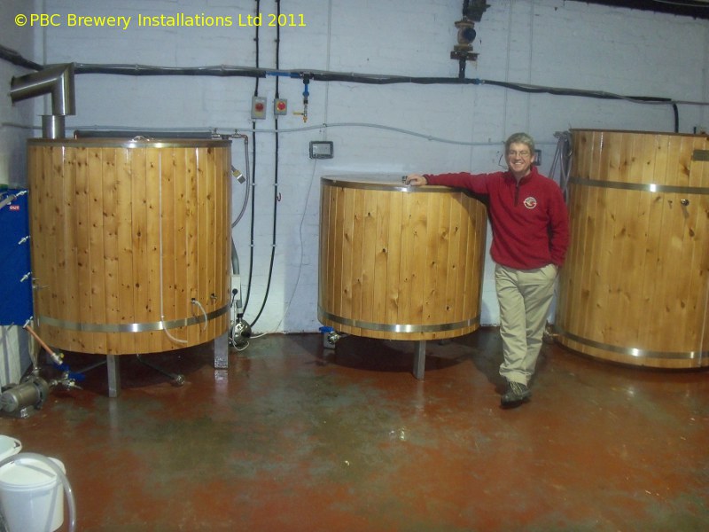 A picture of the brewing plant of Two Roses Brewery Ltd