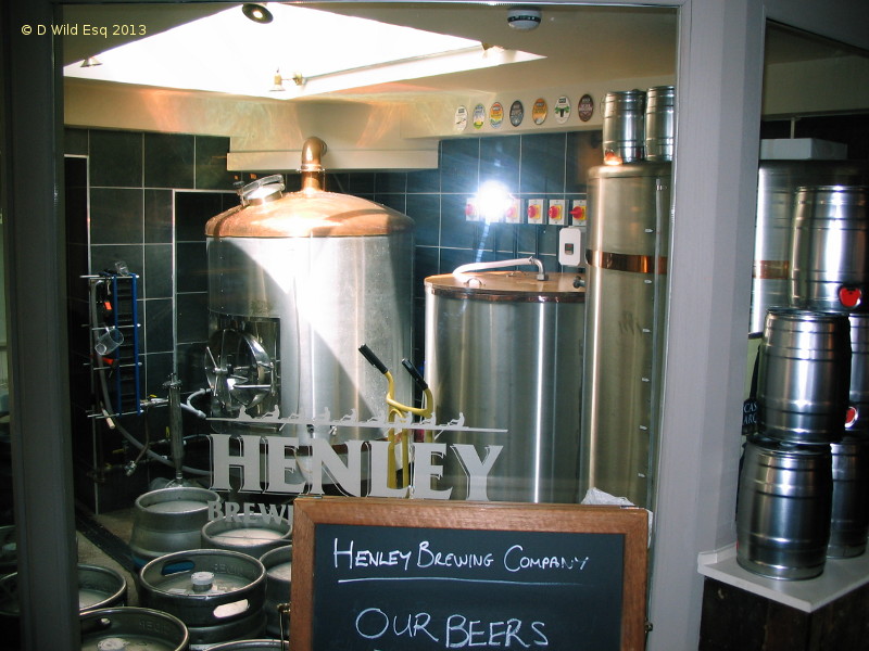 A picture of the brewing plant of Henley Brewing Company