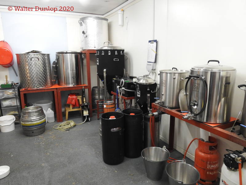 A picture of the brewing plant of The Dog And Rabbit Brewery Ltd