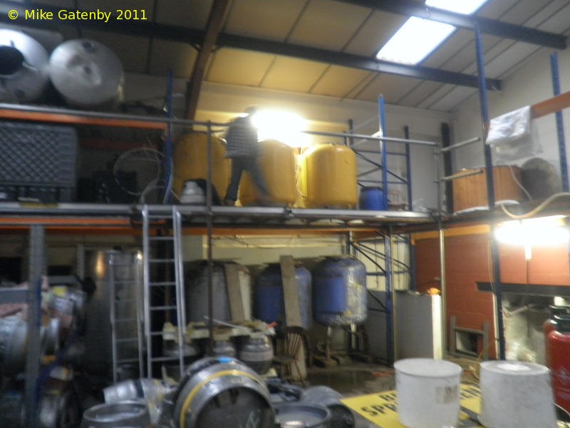A picture of the brewing plant of Leadmill Brewery Ltd