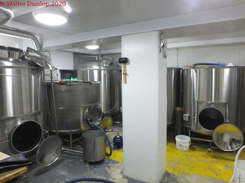 A picture of the brewing plant of Fintry Brewing Company Limited