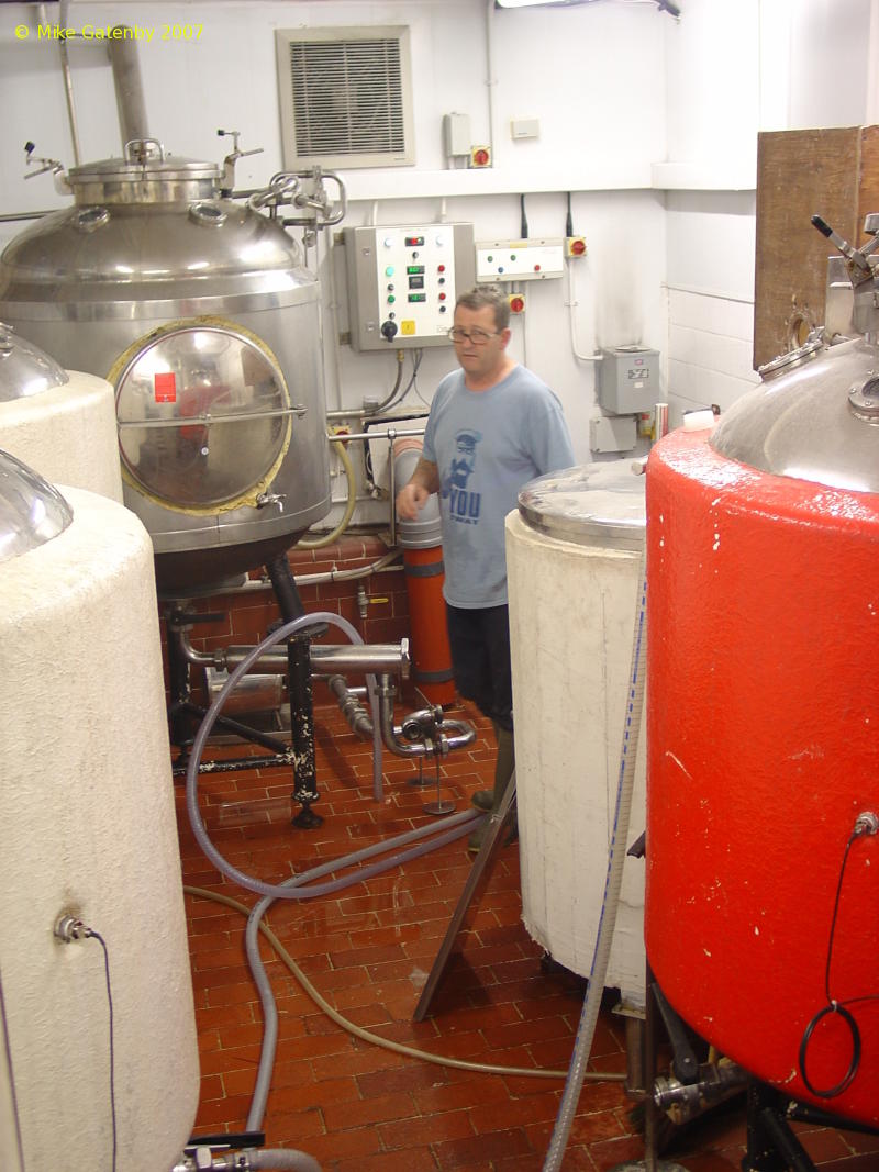 A picture of the brewing plant of The Burley Street Brewhouse Ltd