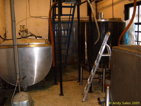A picture of the brewing plant of Salamander Brewing Co Ltd