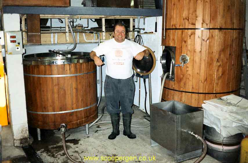 A picture of the brewing plant of Swale Brewery