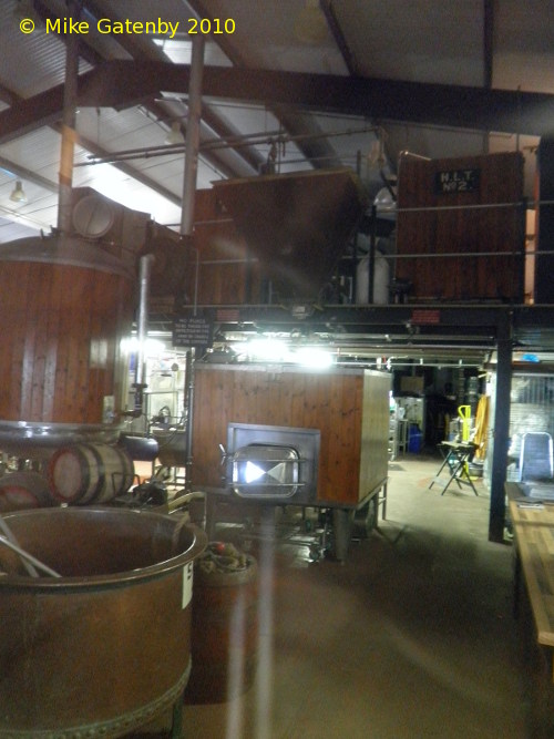 A picture of the brewing plant of Belvoir Brewery Ltd