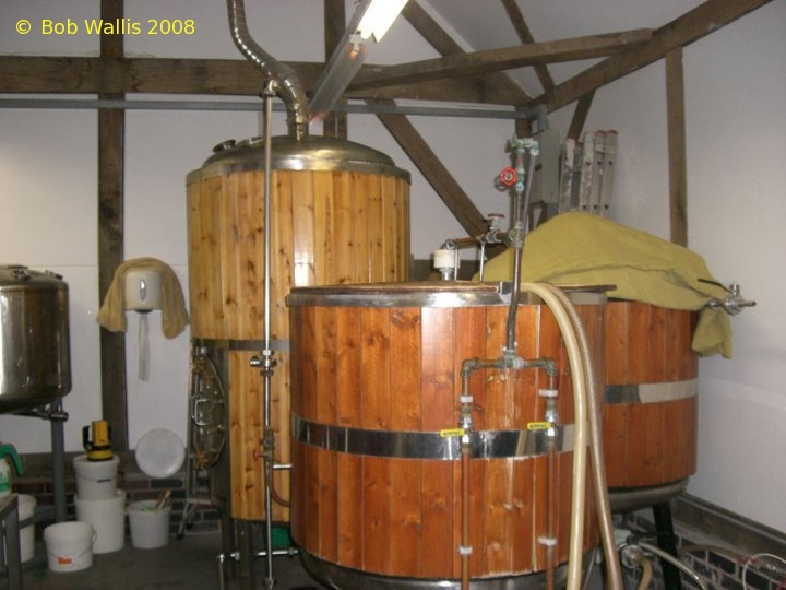 A picture of the brewing plant of The Beowulf Brewing Company
