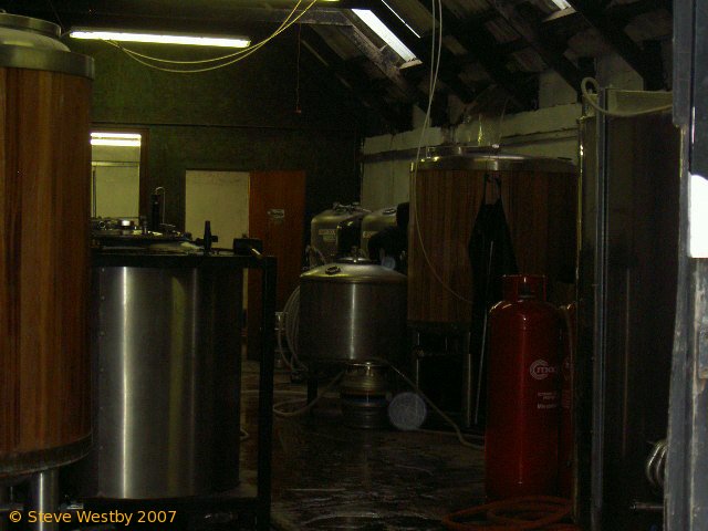 A picture of the brewing plant of Black Isle Brewing Co Ltd