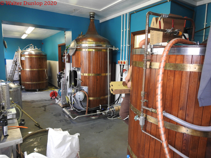 A picture of the brewing plant of Isle of Skye Brewing Co (Leann an Eilein) Ltd