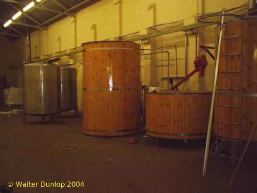 A picture of the brewing plant of Black Wolf Brewery Ltd