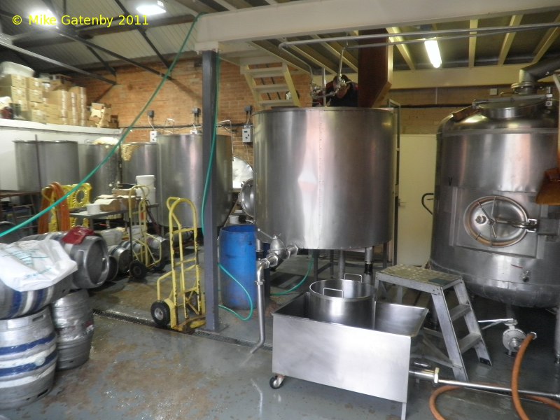 A picture of the brewing plant of Derby Brewing Co Ltd