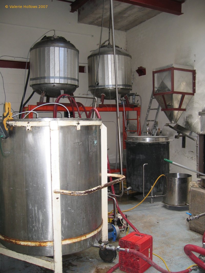 A picture of the brewing plant of Empire Brewery